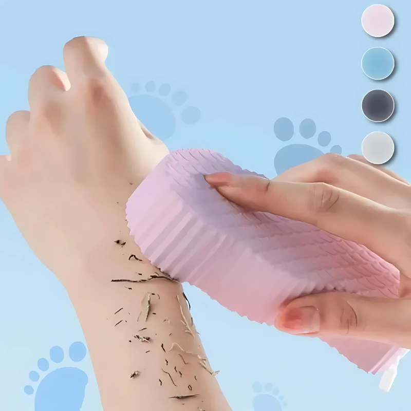 ExfoliatingSponge 1+1 GRATIS - Mjuk Kropps Exfolierande Svamp Dusch Scrubber