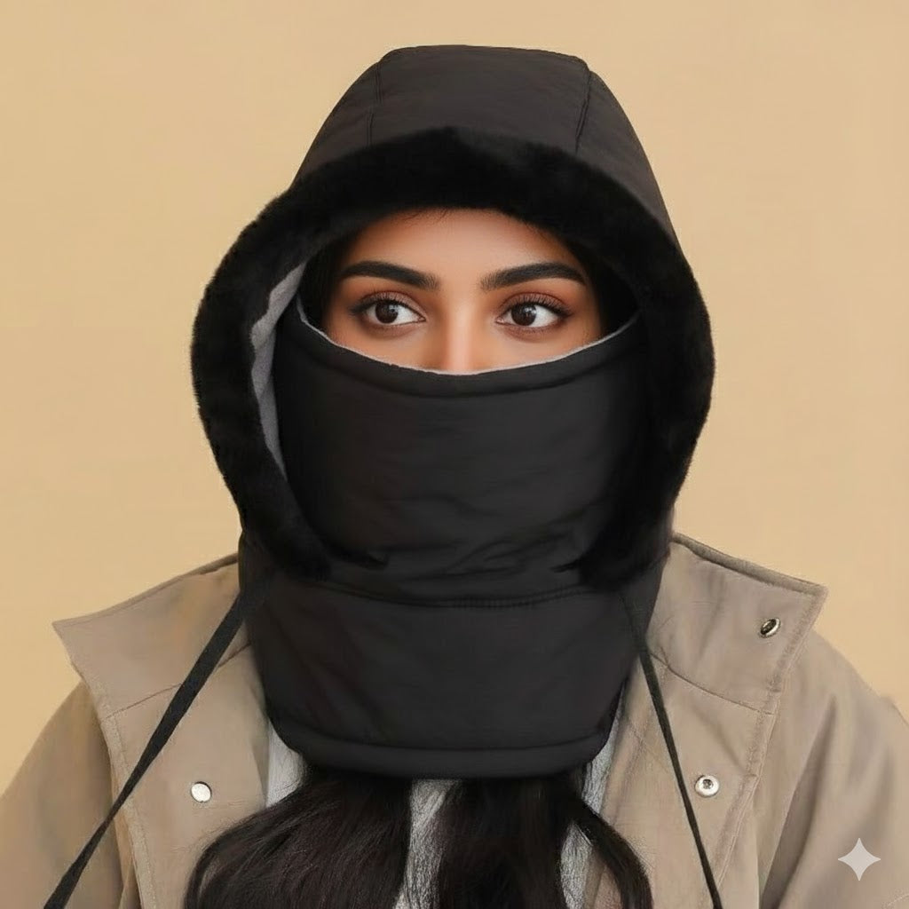 Icone™ WinterCover 1+1 GRATIS: Justerbar Varm Vindtät Vinter Ansikts Omslag Mössa