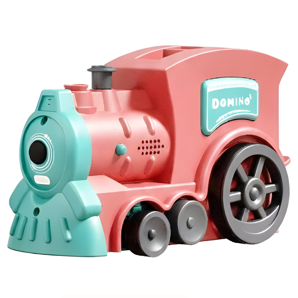 Kletshuts™ DominoTrain - Automatisk Domino Läggning Tåg Uppsättning