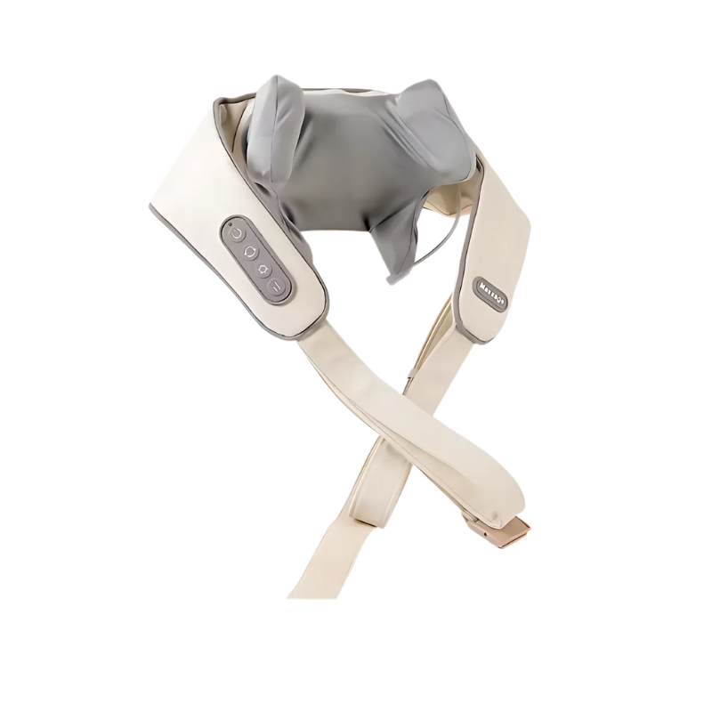 NeckMassager: Lugnande Värme Avkopplande Nack-Och Axelmassageapparat