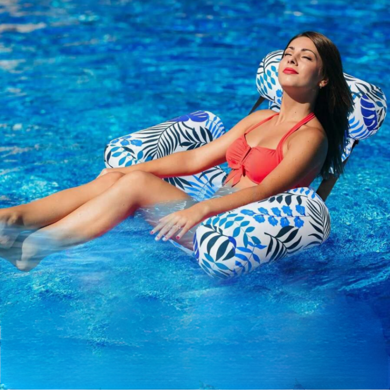 InflatableChair: Lätt Att Ställa In Hållbar Uppblåsbar Flytande Stol