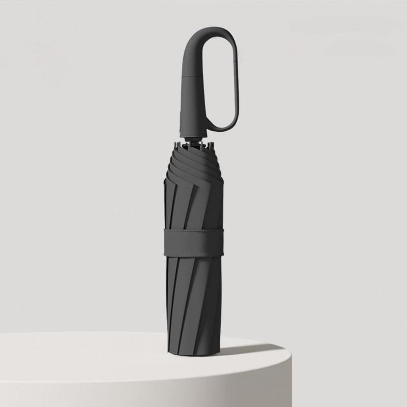 FoldingUmbrella: Automatisk 20 Ben Ringspänne Handtag Fällbar Paraply