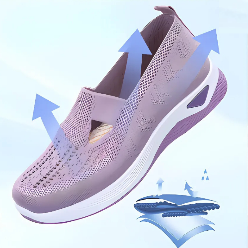 Happy™ StylishSneakers 1+1 GRATIS: Andningsbara Bekväm Passform Snygga Sneakers