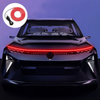 Ledsen™ CarLights - Dynamiska LED Lampor För Bilhuvar 2M Strip