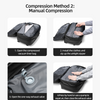 Icone™ CompressionBag: Plats Spara Kompressions Vakuum Rese Väska