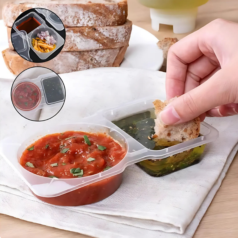 Globetrek° FoodContainer: Dubbla Fack Matförvaringsbehållare