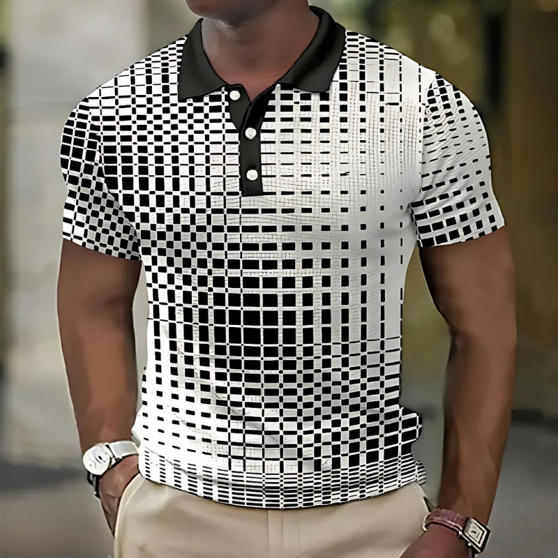 Icone™ Poloshirt 1+1 GRATIS: Bekväm Klassisk Modern Passform Pikétröja