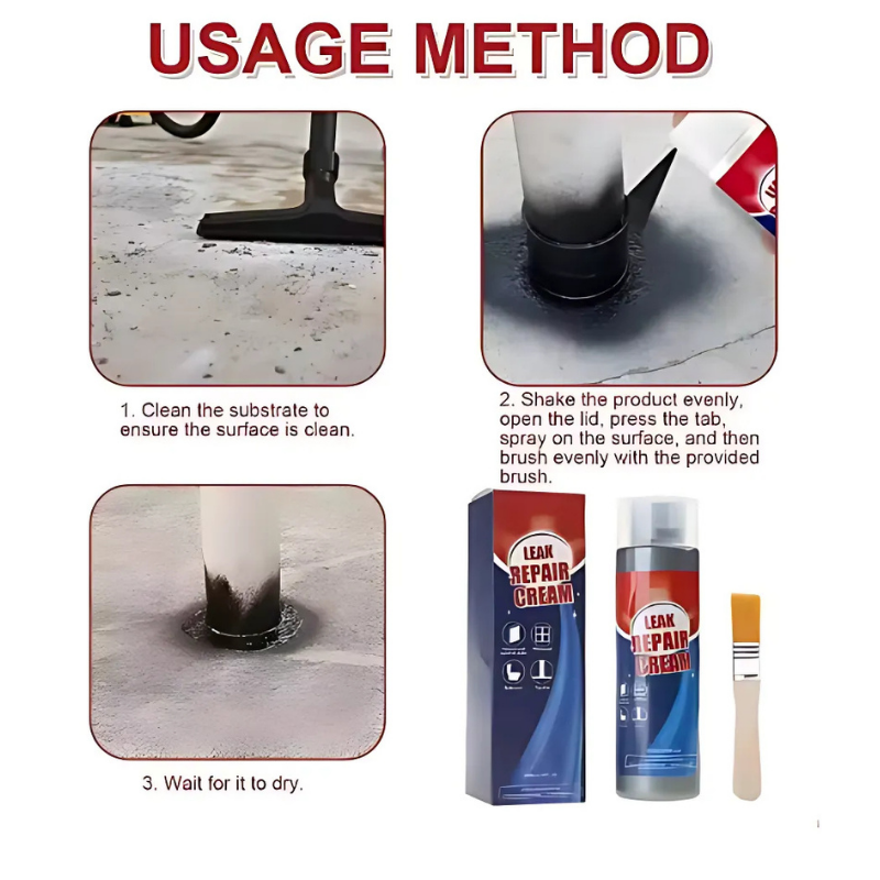 SealantSpray 1+1 GRATIS: Omedelbar Läckagereparation Och Vattentät Fogspray