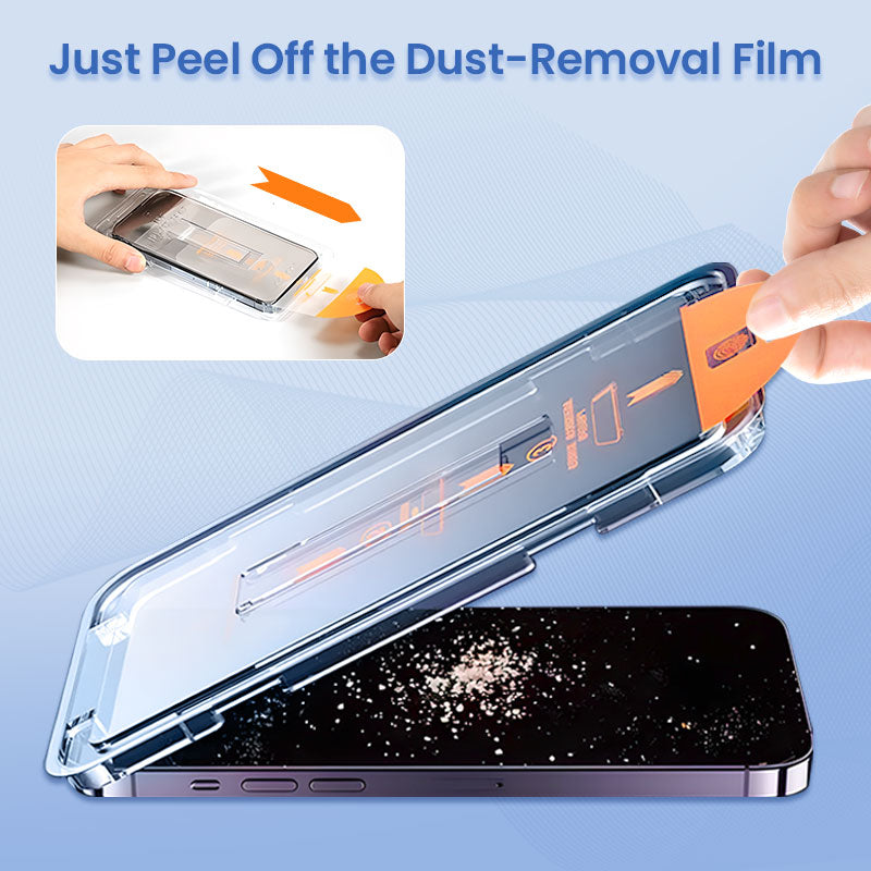 ScreenProtect 1+1 GRATIS: iPhone Härdat Glas HD-Skärmskydd