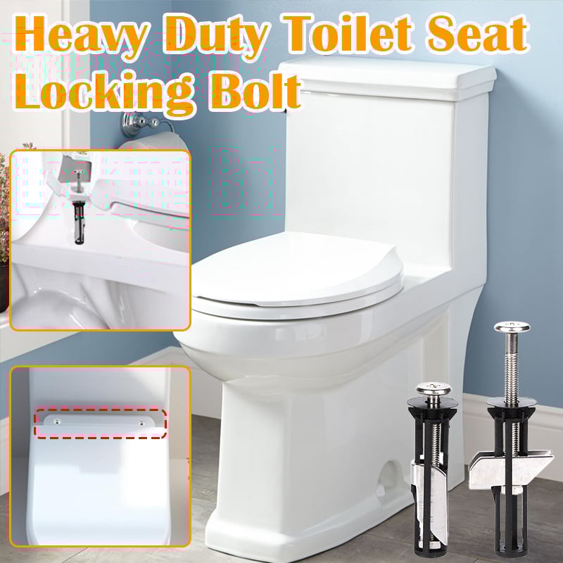 Globetrek° ToiletBolt 1+1 Set GRATIS: Kraftigt Toalettsits Låsbult Och Skruvar