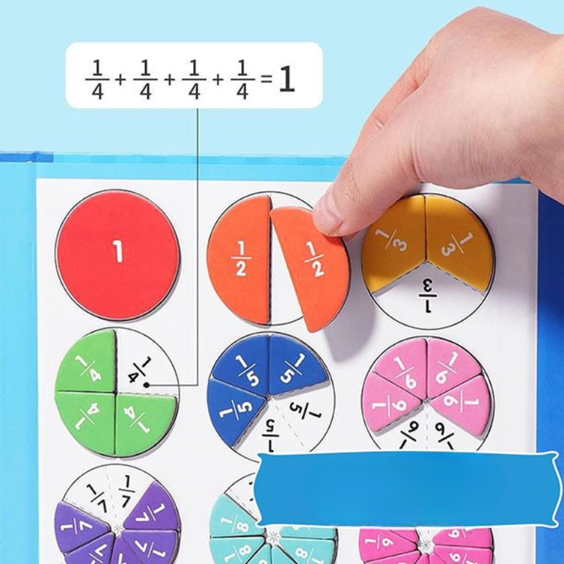 Kletshuts™ MathGame: Utbildningsmässigt Magnetiskt Barn Matematik Pussel Spel