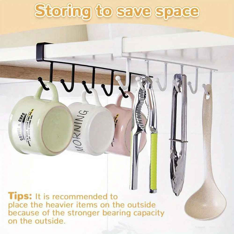 GlideHold® ShelfHooks 1+1 GRATIS: Hyllhängande Krokar För Kök Och Garderob