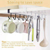 GlideHold® ShelfHooks 1+1 GRATIS: Hyllhängande Krokar För Kök Och Garderob