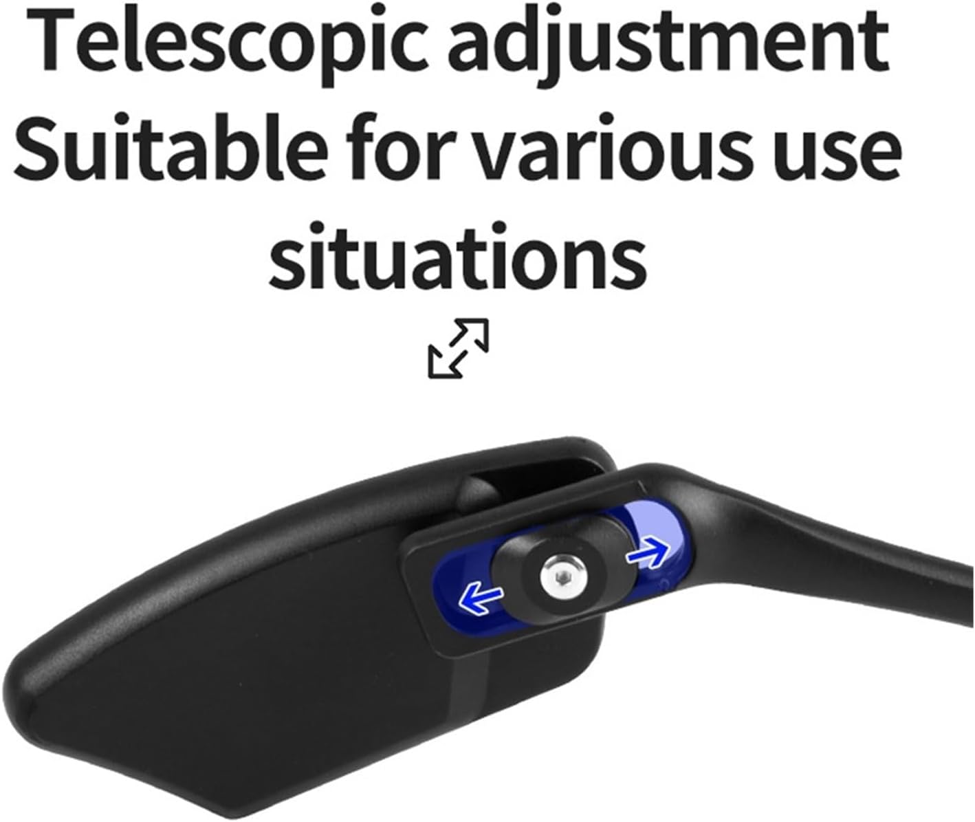 RearviewMirror: Cyklar Och Motorcyklar 360° Justerbara Backspeglar