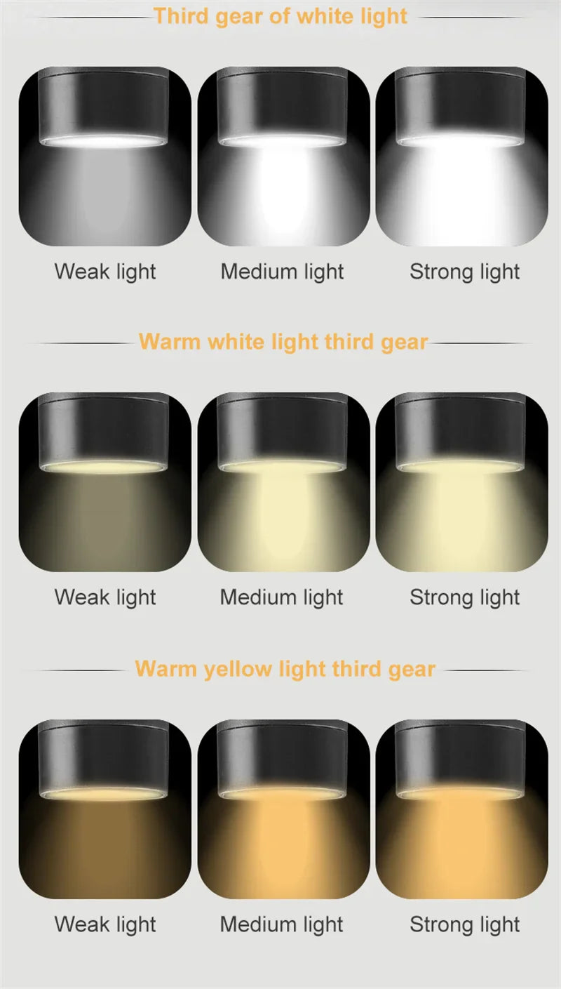 Ledsen™ ReadingLamp: Uppladdningsbar LED Hals Ljus Flexibel Läslampa