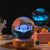 Ledsen™ CrystalBall - 3D-Solsystemets Kristallkula Med LED-Lampa