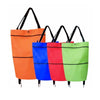 Icone™ GroceryBag 1+1 GRATIS: Stor Kapacitet Matvarukasse Med Hopfällbara Hjul