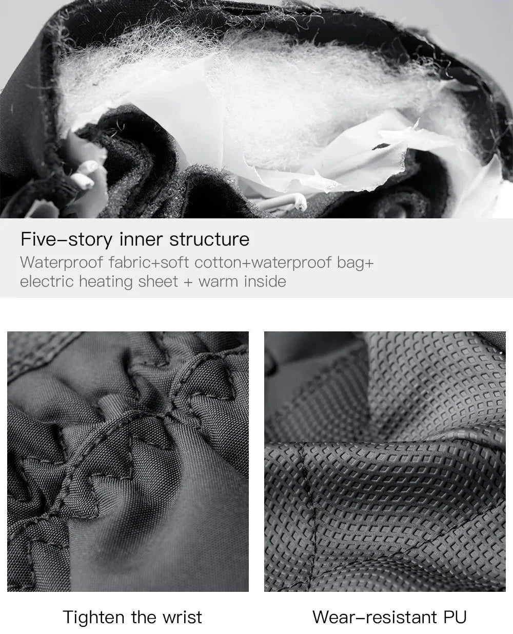 Icone™ ThermalGloves: Vattentäta Vinter Hand Värmare Termiska Handskar