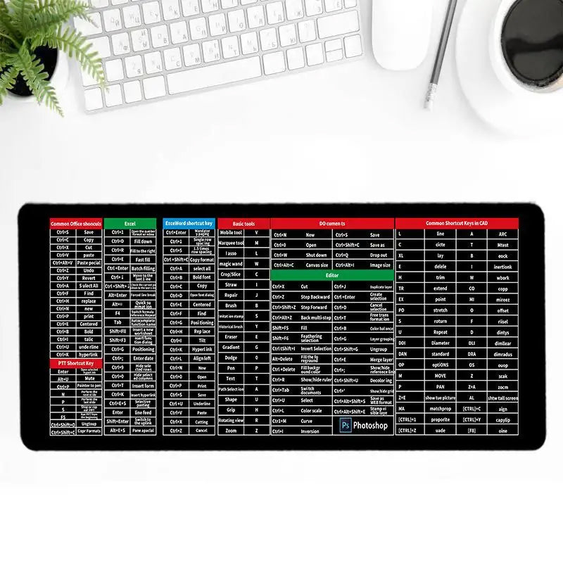 KeyboardPad –  Halkskydd Tangentbord Vaddera Och Skrivbordsmatta