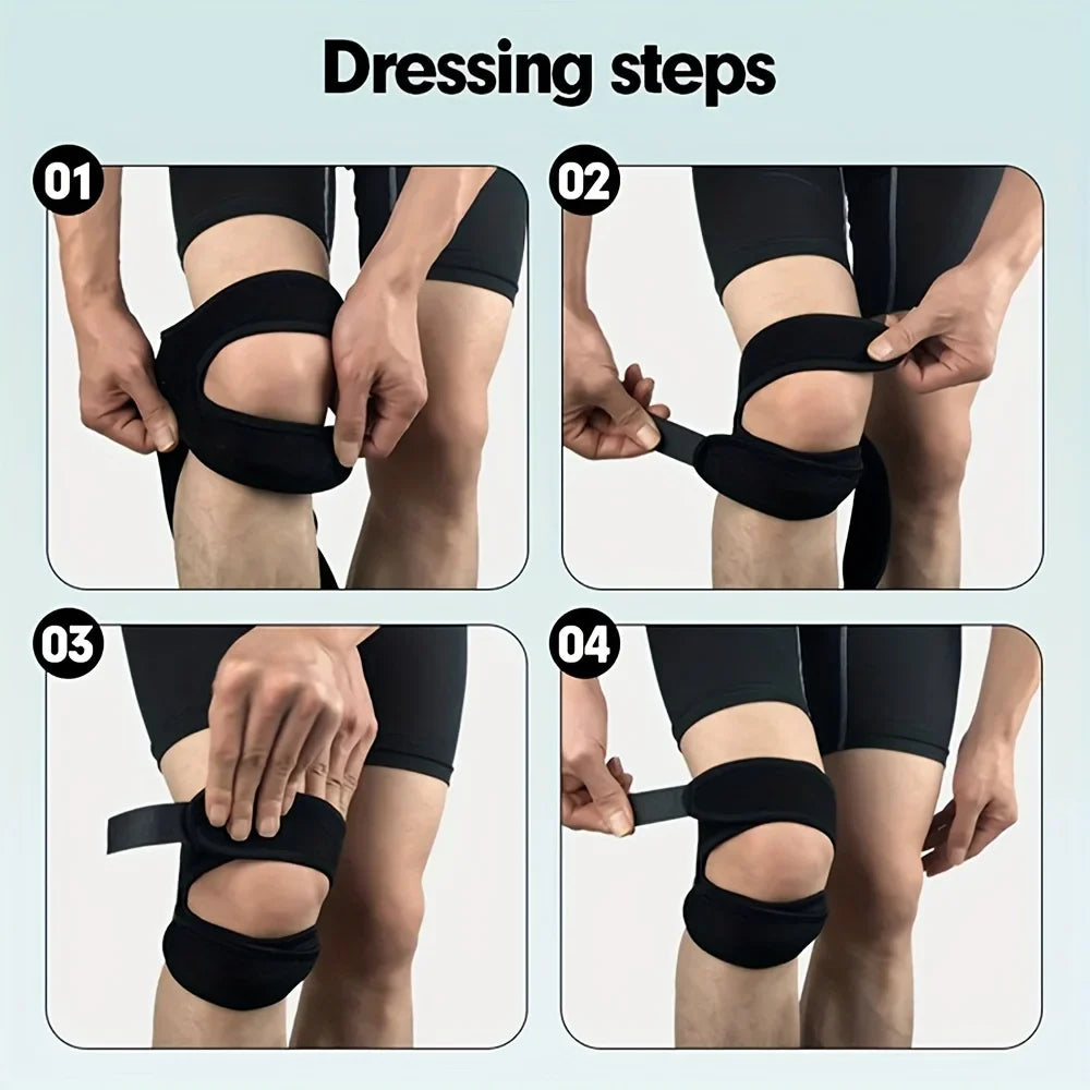 Icone™ KneeBrace 1+1 GRATIS: Justerbar Knä Rem Kardborreband Stöd Och Skydd Stöd