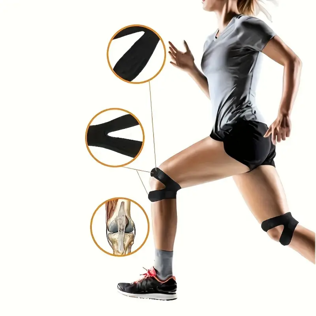 Icone™ KneeBrace 1+1 GRATIS: Justerbar Knä Rem Kardborreband Stöd Och Skydd Stöd