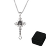 Jewelance™ CrossProtection 1+1 GRATIS: Andligt Skydd Korshänge Halsband Med Presentask