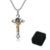 Jewelance™ CrossProtection 1+1 GRATIS: Andligt Skydd Korshänge Halsband Med Presentask
