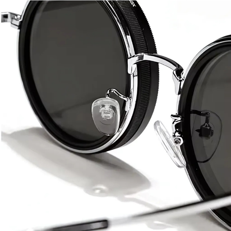 AdjustableSunglass: Starkt Till Svagt Ljus Justerbar Dimningssolglasögon Med Fodral