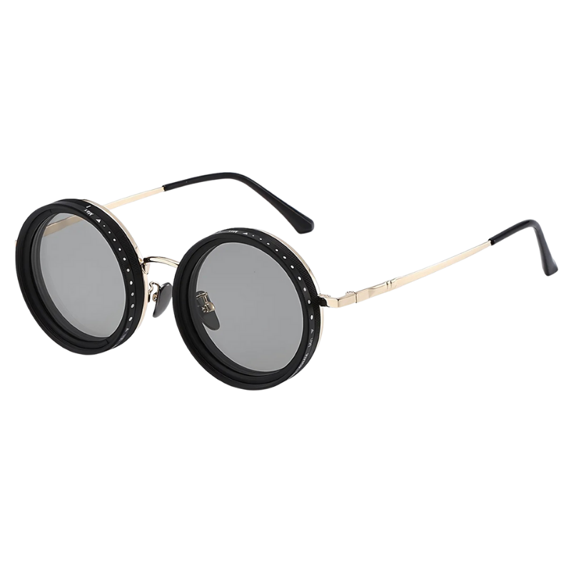 AdjustableSunglass: Starkt Till Svagt Ljus Justerbar Dimningssolglasögon Med Fodral