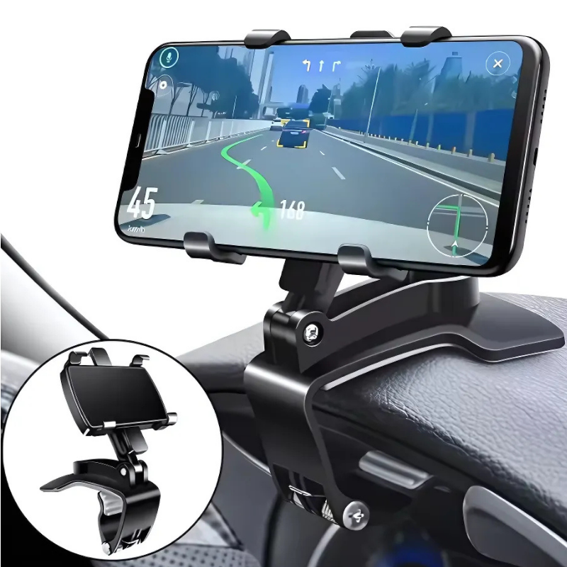 Holder360° PhoneGrip: Roterande Telefonställ Med Stark Kompakt Grepp