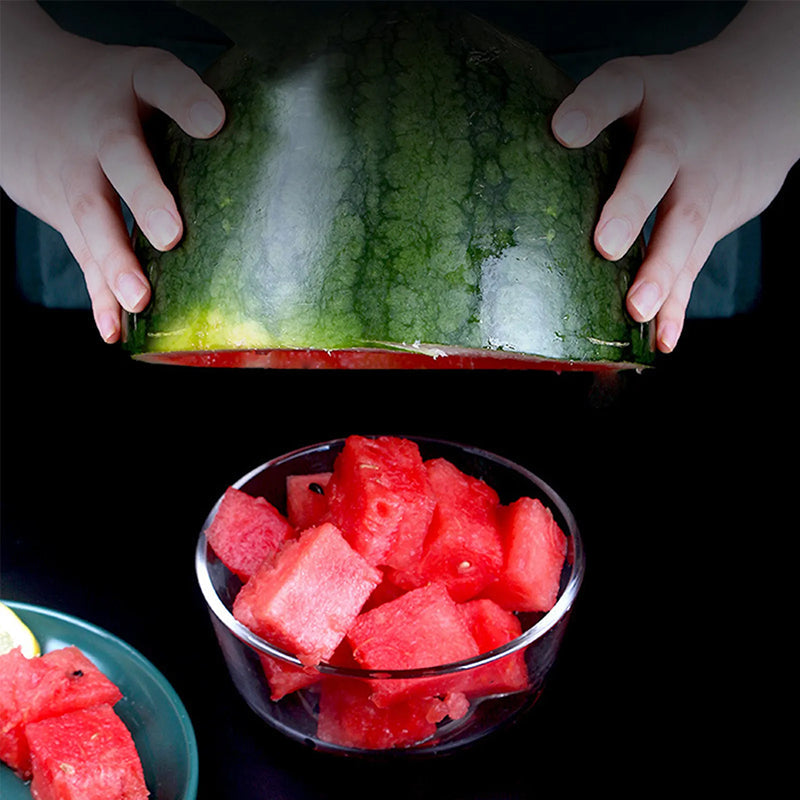 Globetrek° FruitCutter: 2 i 1 Multifunktionsfruktgaffel Och -Skivare