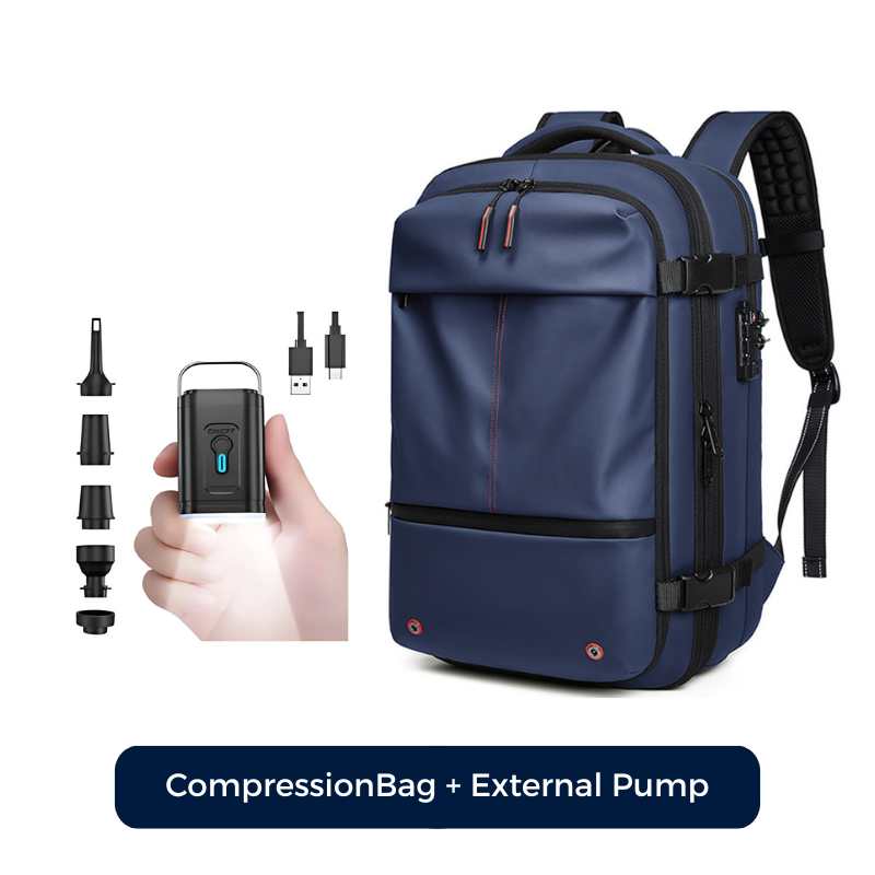 Icone™ CompressionBag: Plats Spara Kompressions Vakuum Rese Väska
