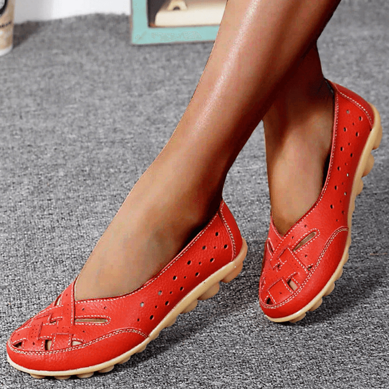 Happy™ SoftShoes: Flexibla Mjuka Dämpade Platta Skor För Kvinnor