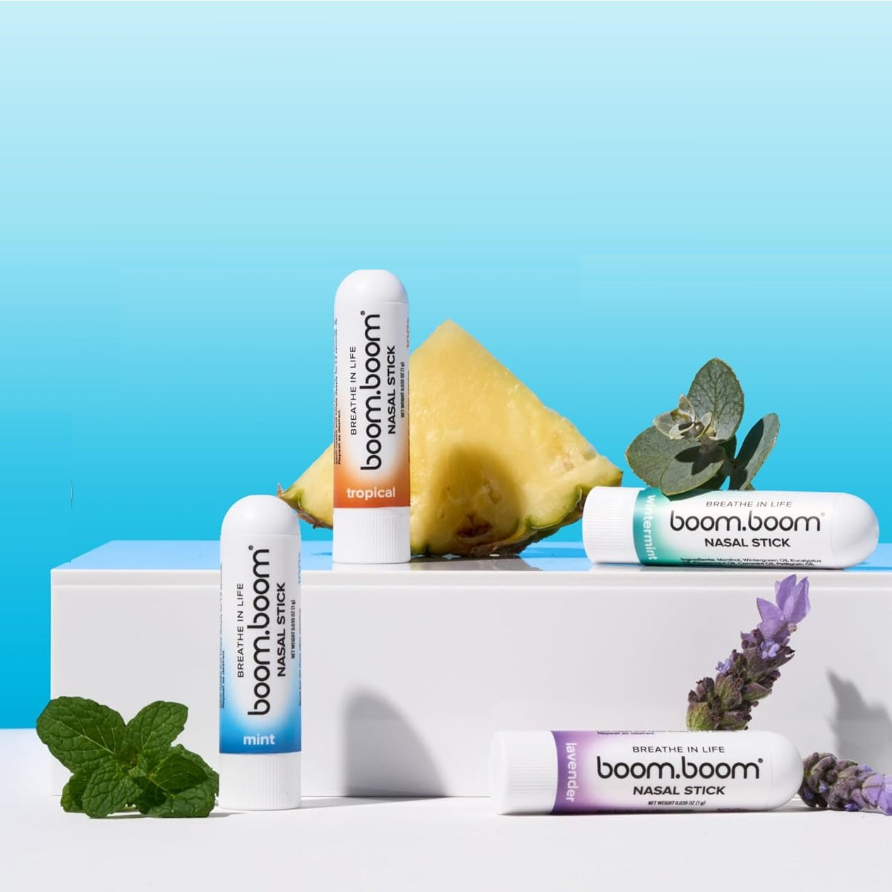 InhalerStick: Lätt Andning Näsinhalator Sticks