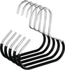 GlideHold® ClosetRing 10+10 GRATIS: Öppen Ring Platsbesparande Closet Hängare