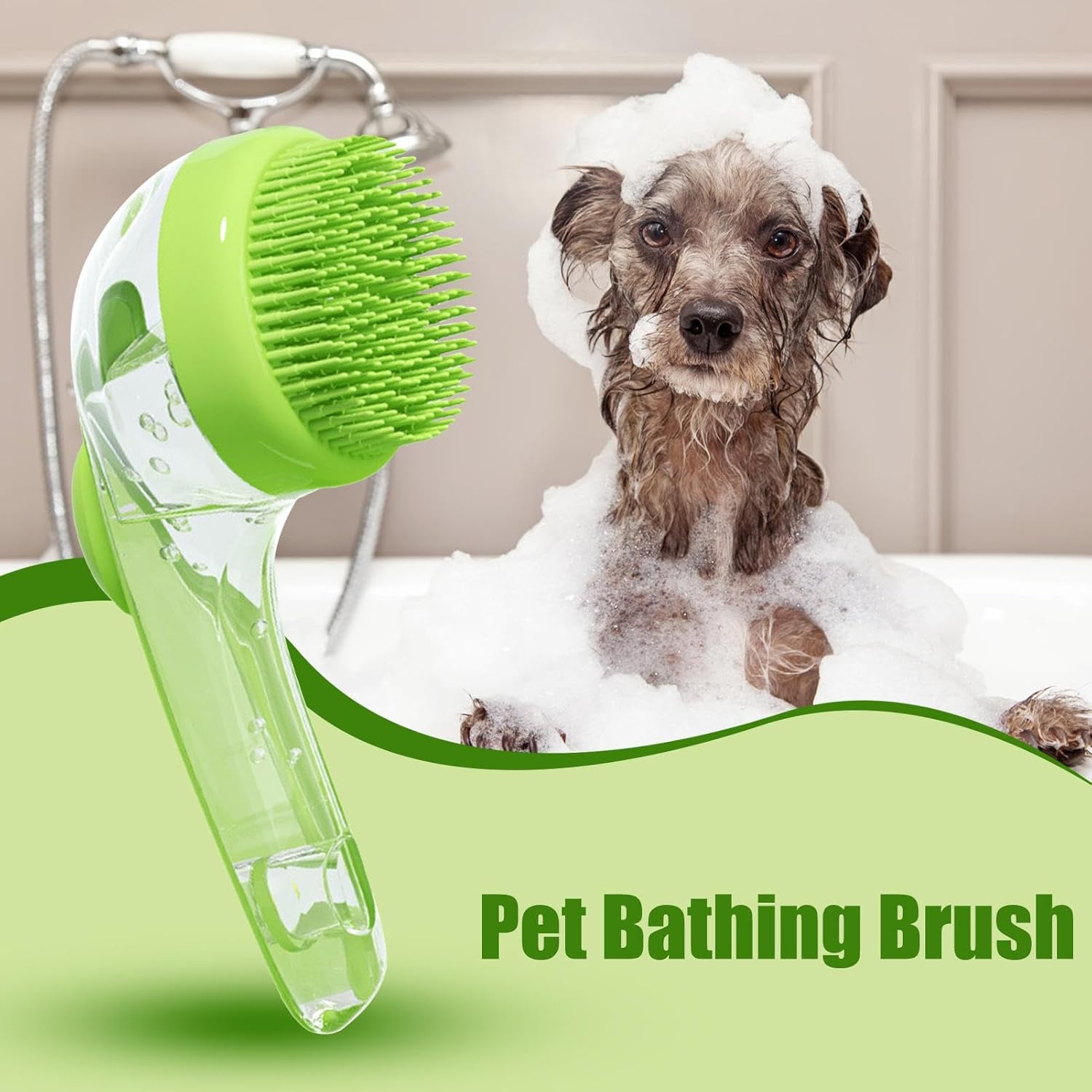 DogCatFri™ PetScrub: Husdjur Skrubba Och Tvätta Tvål Dispenser