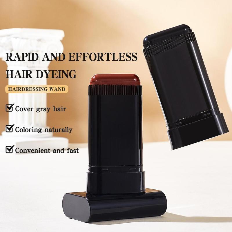Rose® HairStick 1+1 GRATIS: 2 I 1 Omedelbar Hårfärg Och Kam Vrida Klibba