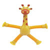 Kletshuts™ StretchyGiraffe: Teleskopisk Stretchig Giraff Leksak Med Sugkopp