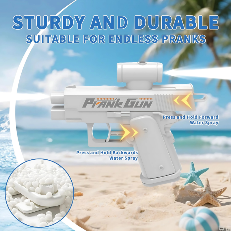 Kletshuts™ DualGun 1+1 GRATIS: Dubbel Munstycke Pranka Vattenpistol