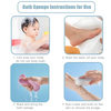 ExfoliatingSponge 1+1 GRATIS - Mjuk Kropps Exfolierande Svamp Dusch Scrubber