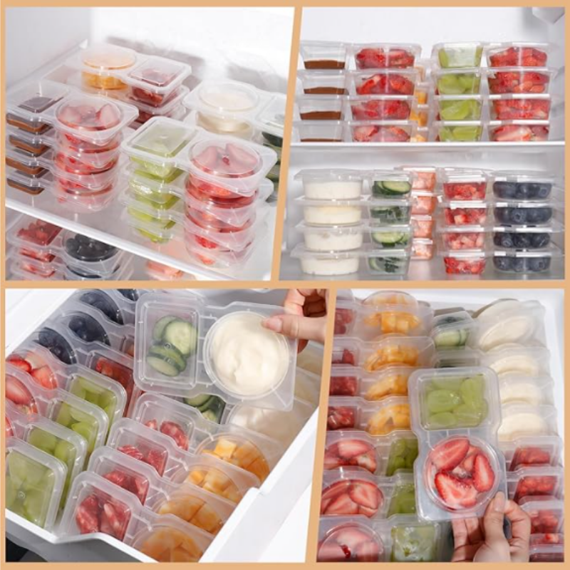 Globetrek° FoodContainer: Dubbla Fack Matförvaringsbehållare