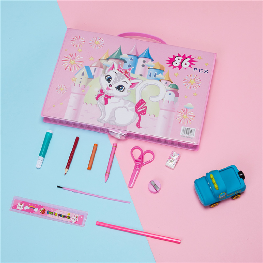 Kletshuts™ ColoringSet: Underbart Bärbar Barn Färgläggning Kit