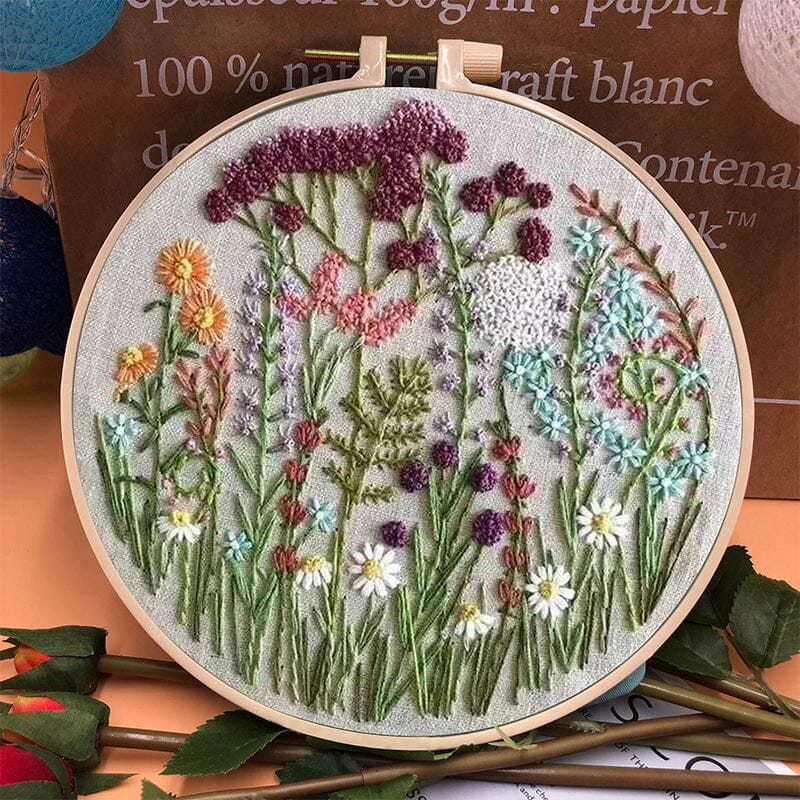 EmbroideryKit - Lätt  Broderi Utrustning För Nybörjare