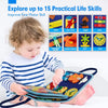Kletshuts™ BusyBoard: Sensoriska Finmotorik Färdigheter Montessori Pedagogisk Busy Board