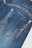 Icone™ KneeDenim:Stretchiga, Snygga Jeansbyxor I Knälängd