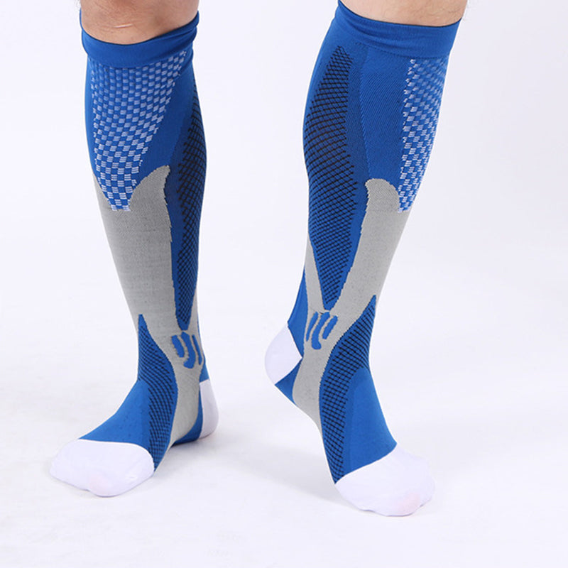 Happy™ CompressionSocks: Andningsbar och Komfortabla Kompressions Strumpor