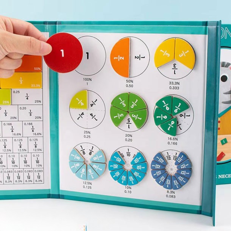 Kletshuts™ MathGame: Utbildningsmässigt Magnetiskt Barn Matematik Pussel Spel