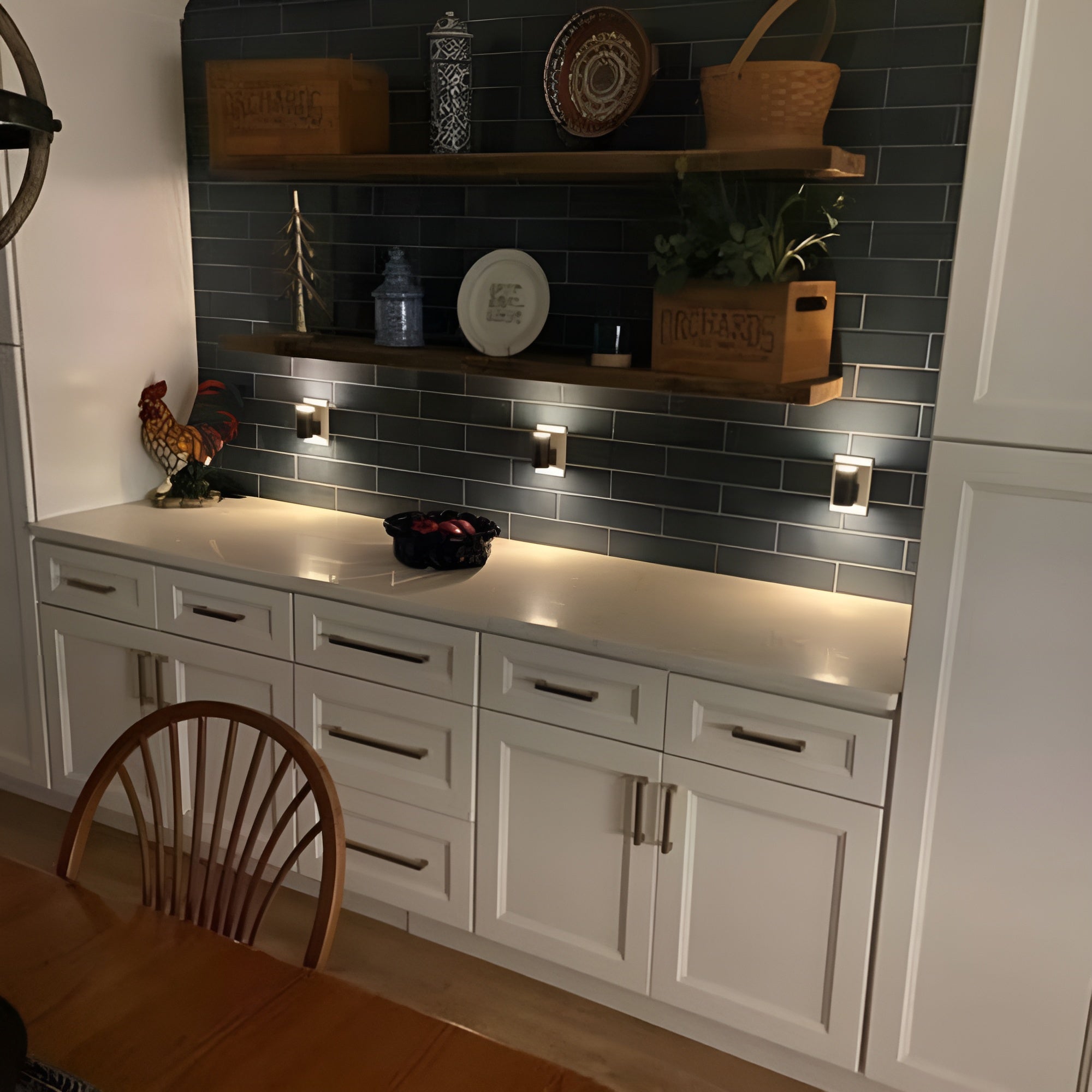 Ledsen™ NightLight: Modern Bärbar Dimbar Plug-In Natt Ljus