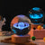 Ledsen™ CrystalBall - 3D-Solsystemets Kristallkula Med LED-Lampa