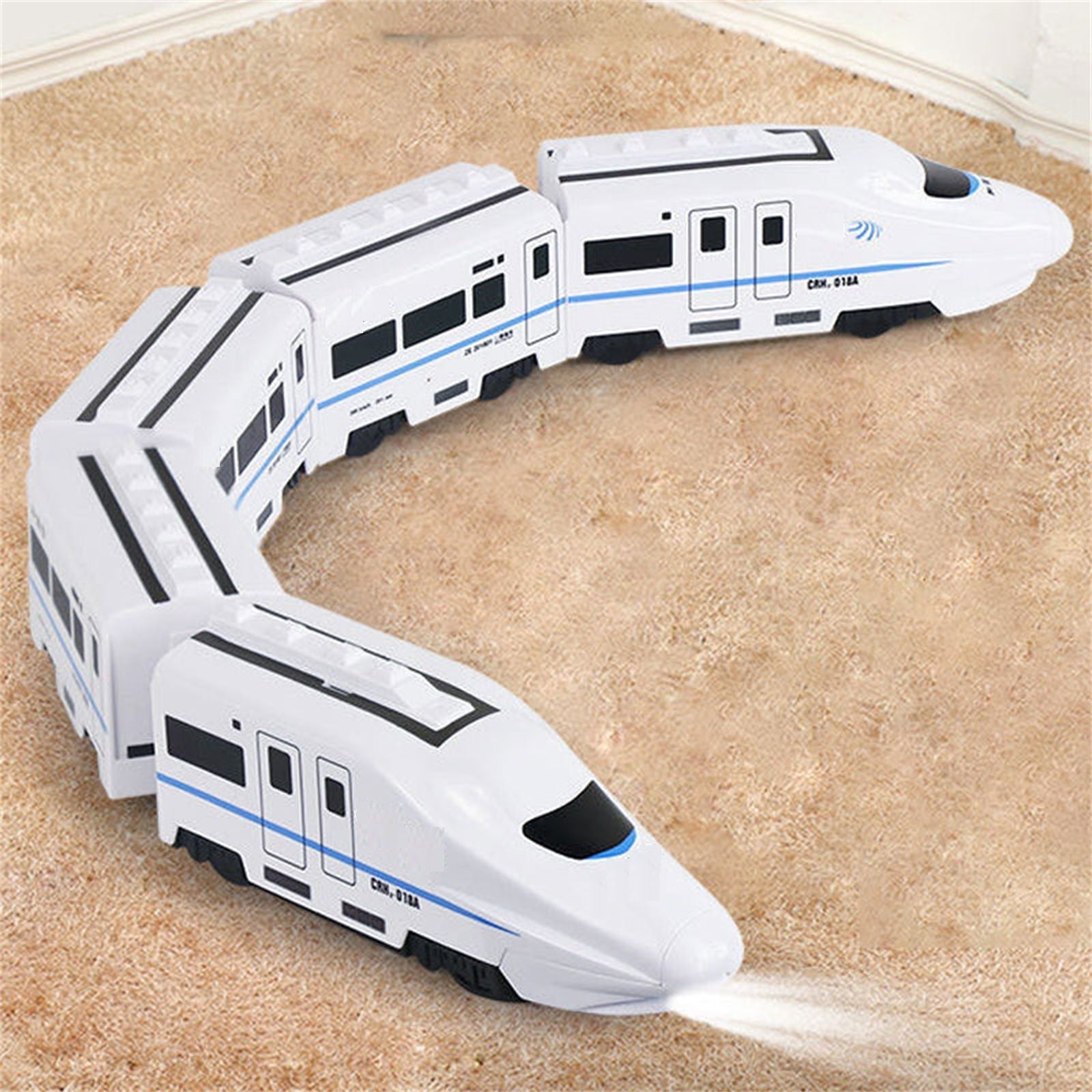 Kletshuts™ TrainToy: Interaktivt Barn Smart Kedja Tåg Leksak Set